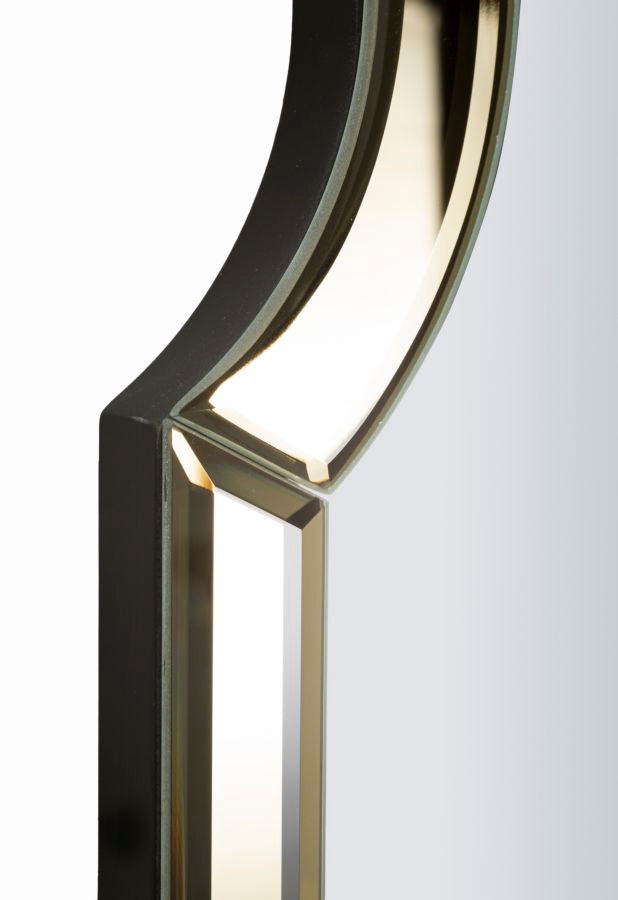Modern fali tükör ISTANBUL arany 60X2X150 ( belső tükör mérete 54X143,5) cm Fali tükör Mauro Ferretti