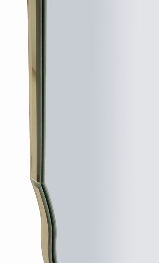 Modern fali tükör ISTANBUL arany 60X2X150 ( belső tükör mérete 54X143,5) cm Fali tükör Mauro Ferretti