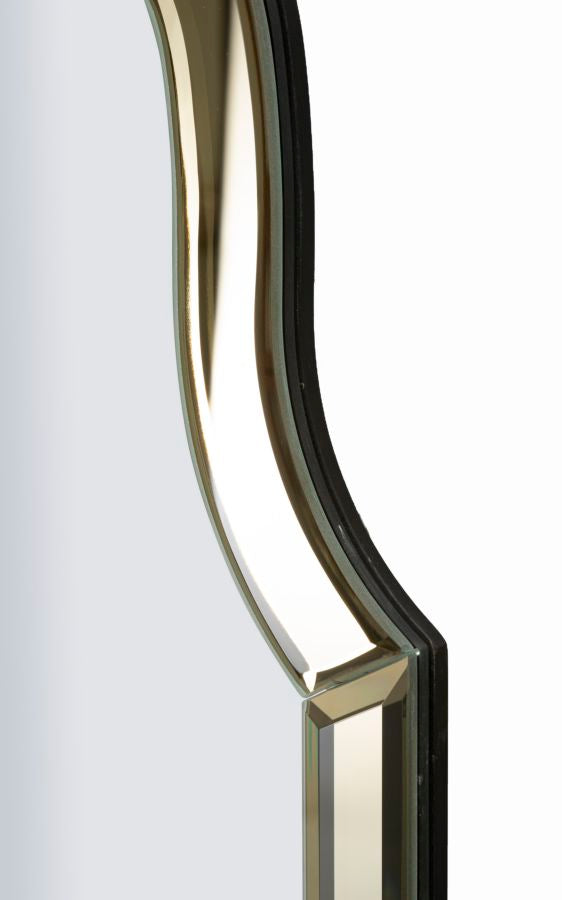 Modern fali tükör ISTANBUL arany 60X1X90 ( belső tükör mérete 54X84,5) cm Fali tükör Mauro Ferretti