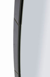 OSLO kék Modern fali tükör 55X2X150 ( belső tükör mérete 42,5x137,5) cm Fali tükör Mauro Ferretti
