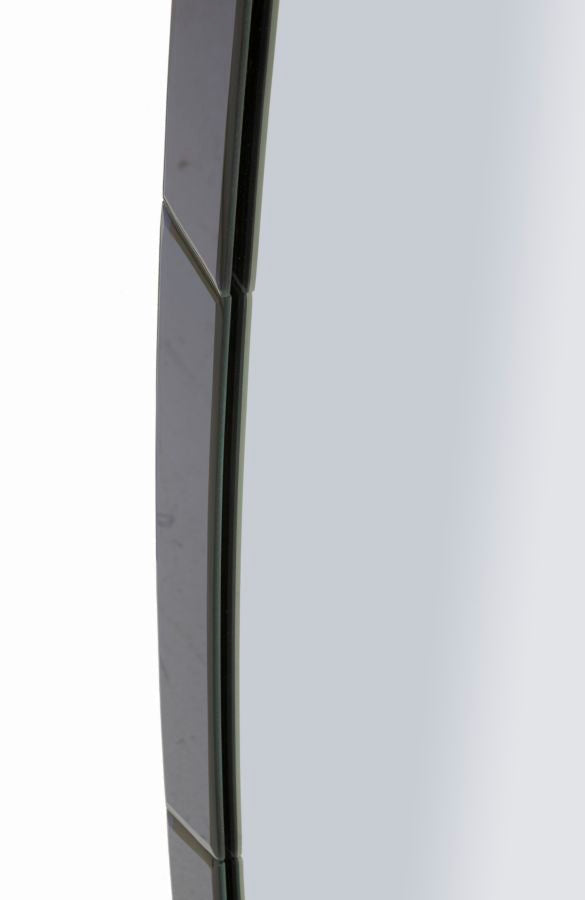 OSLO kék Modern fali tükör 55X2X150 ( belső tükör mérete 42,5x137,5) cm Fali tükör Mauro Ferretti