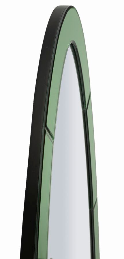 OSLO Modern fali tükör zöld 55X2X150 ( belső tükör mérete 42,5x137,5) cm Fali tükör Mauro Ferretti
