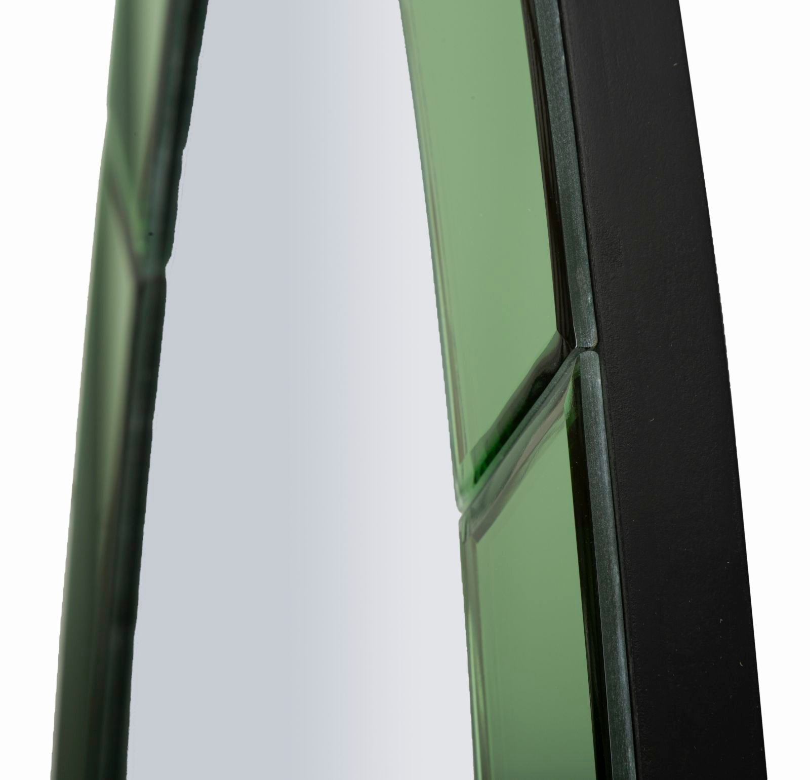 OSLO Modern fali tükör zöld 55X2X150 ( belső tükör mérete 42,5x137,5) cm Fali tükör Mauro Ferretti