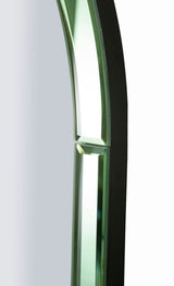 BAKU zöld Modern fali tükör 55X2X150 ( belső tükör mérete 49X144) cm Fali tükör Mauro Ferretti