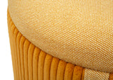 tárolós puff készlet – 2 db – Mustársárga