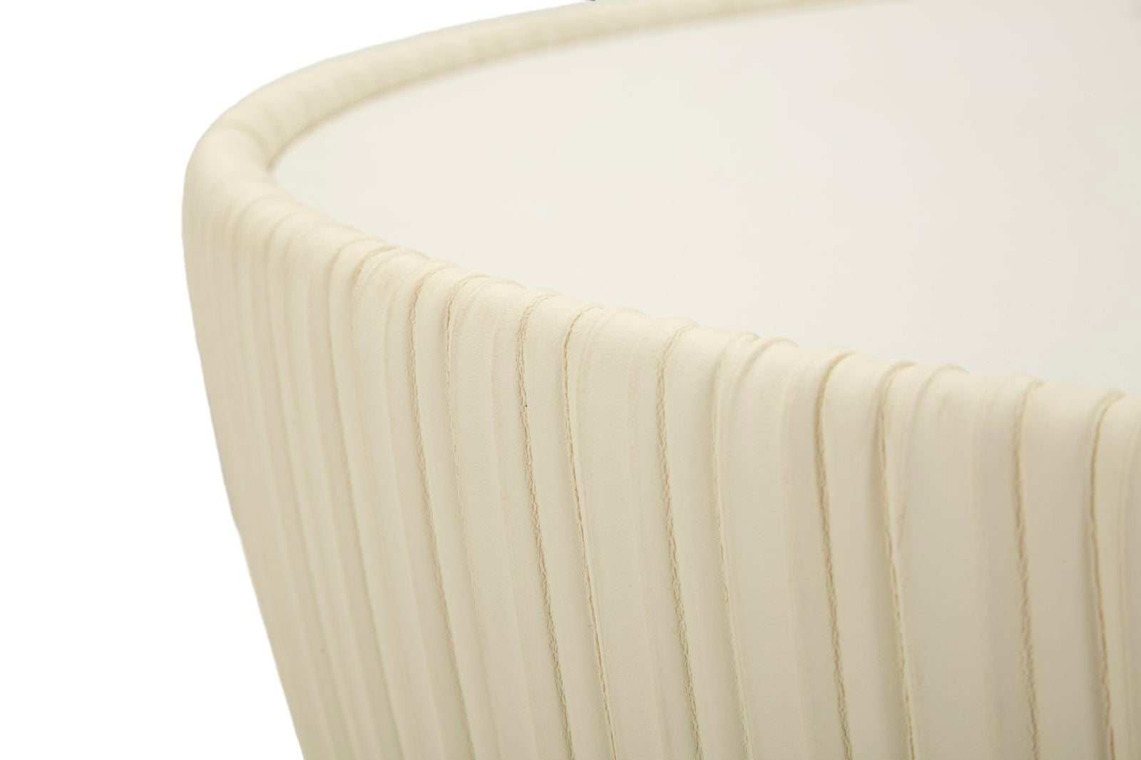 Elge Modern dohányzóasztal Ivory Luxe – krém, arany és fehér Dohányzóasztal Mauro Ferretti