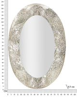 ARGELUX ovális fali tükör 87,5x6,5x128 ( belső tükör mérete mérete 55X93) cm Fali tükör Mauro Ferretti