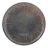 Vintage mélyzöld kerámia desszertes tányér - 20 cm - Reactive Midnight