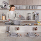 10 részes indukciós edénykészlet Berlinger Haus Taupe Collection