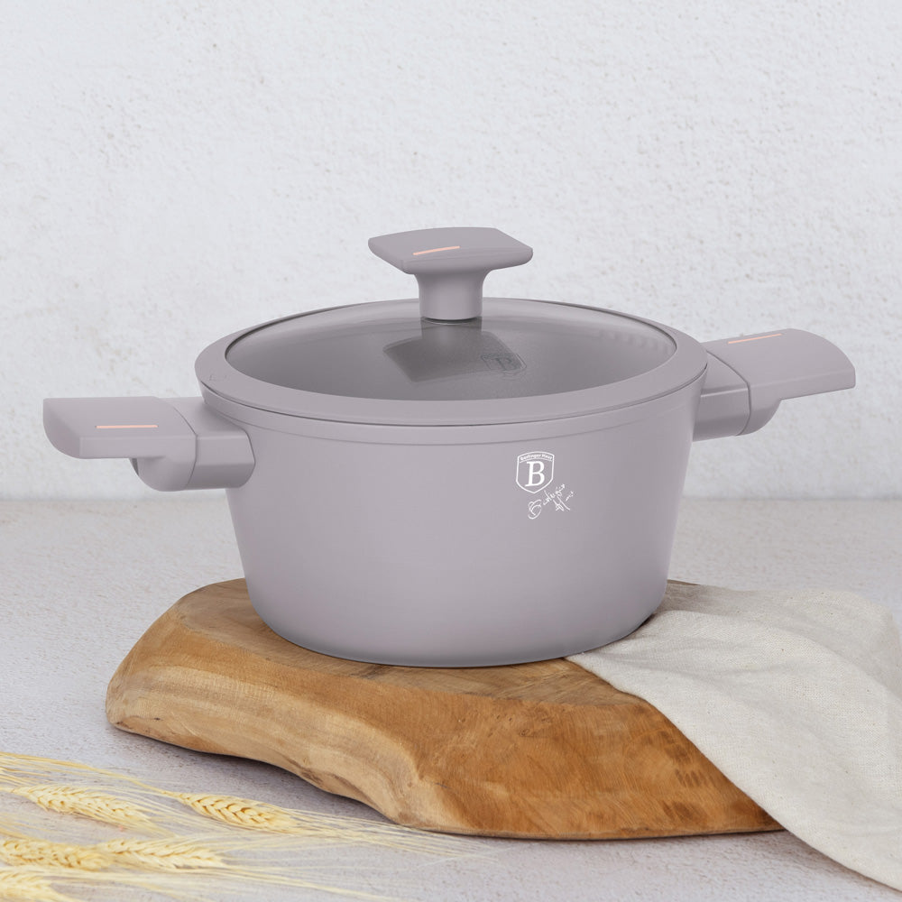 10 részes indukciós edénykészlet Berlinger Haus Taupe Collection