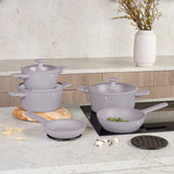 10 részes indukciós edénykészlet Berlinger Haus Taupe Collection