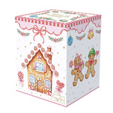 Karácsonyi Porcelán bögre fém szűrővel díszdobozban Sweet Christmas