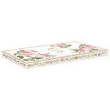 Porcelán kínáló tálca 35x15 cm díszdobozban – Rózsa mintás Chant des Roses