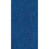 Elegance sötét kék dombornyomott papírszalvéta 33x40 cm 12 db-os