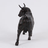 Dekor figura bika 20 cm – barna