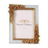 Vintage képkeret 10 × 15 cm – kék