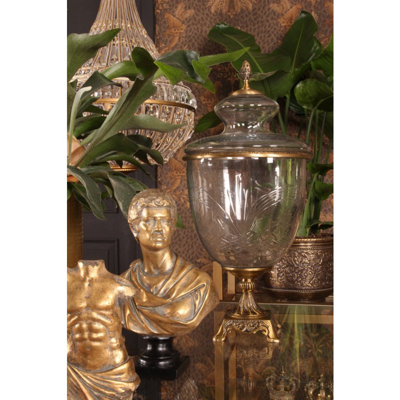 Modern dekor figura büszt 28,5 cm