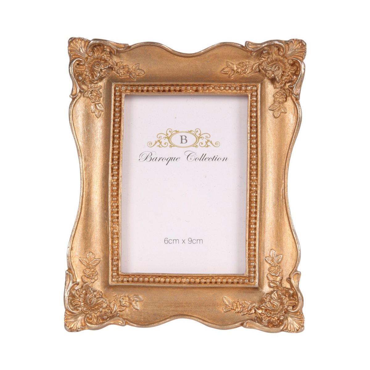 Vintage képkeret 6 × 9 cm – arany