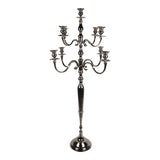 Vintage gyertyatartó 182 cm – 9 ágú, ezüst
