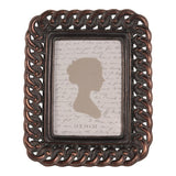 Vintage képkeret 13 × 18 cm – barna