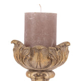 Vintage gyertyatartó 47 cm – bézs