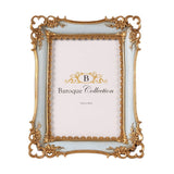 Vintage képkeret 13 × 18 cm – kék