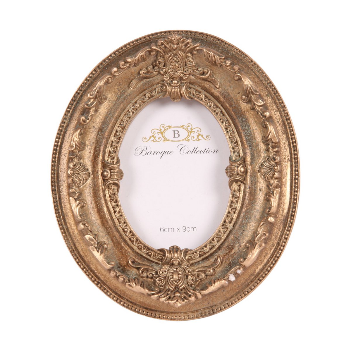 Vintage képkeret 6 × 9 cm – arany
