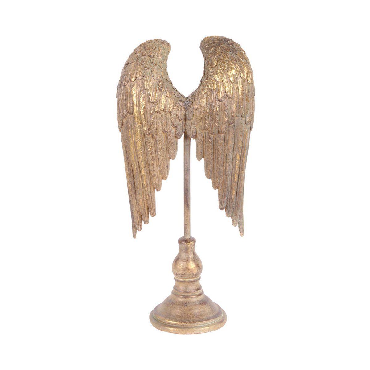 Szárnypár állványon 51 cm – arany