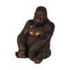 Dekor figura gorilla 61 cm – barna