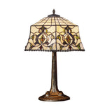 Tiffany asztali lámpa 40 cm – Hexa