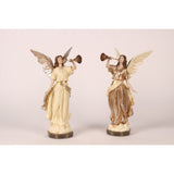 Dekor figura angyal 40,5 cm – bézs