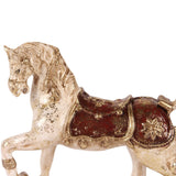 Dekor figura hintaló 16 cm – fehér