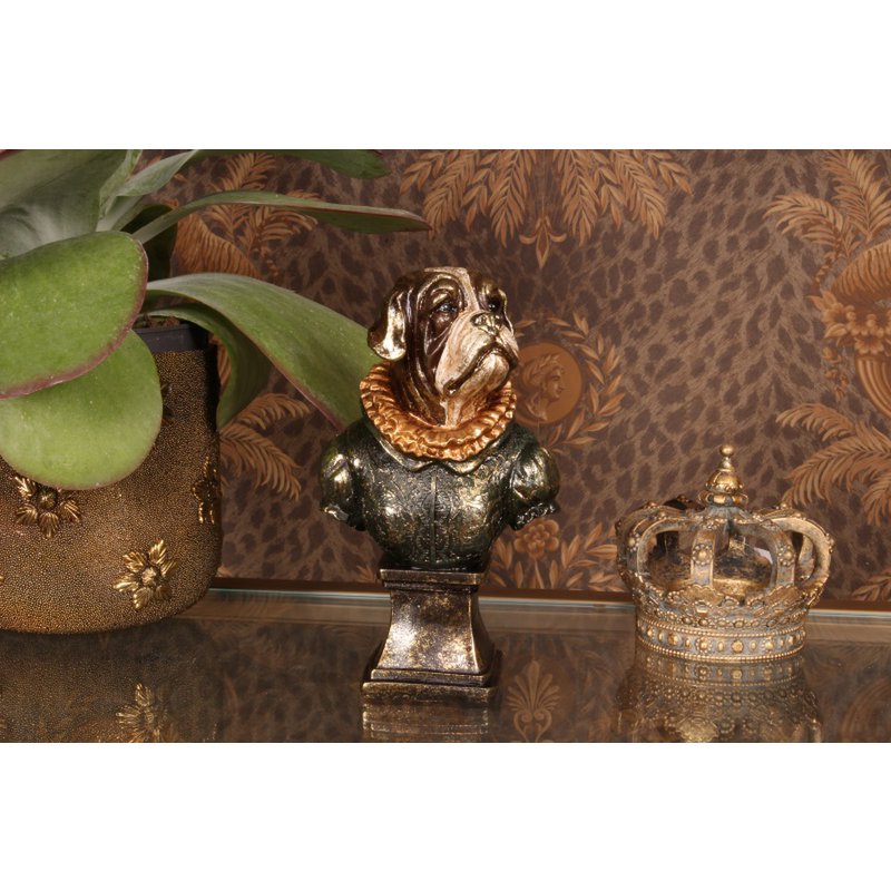 Dekor figura kutya 22 cm
