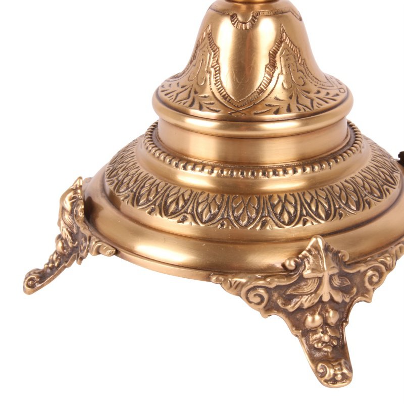 Vintage gyertyatartó 53 cm – arany