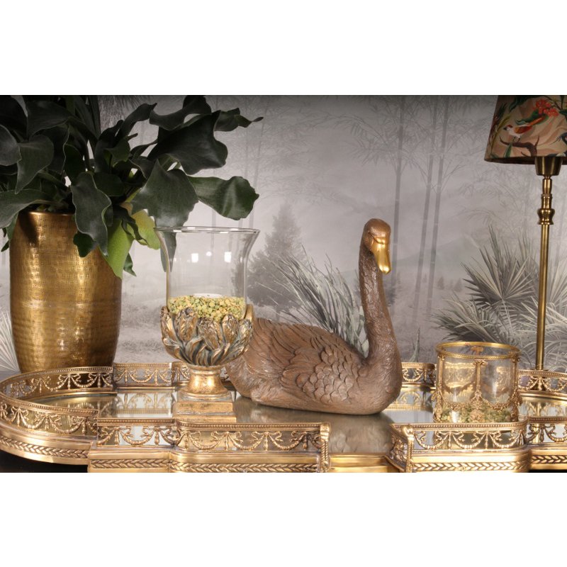 Dekor figura hattyú 27 cm