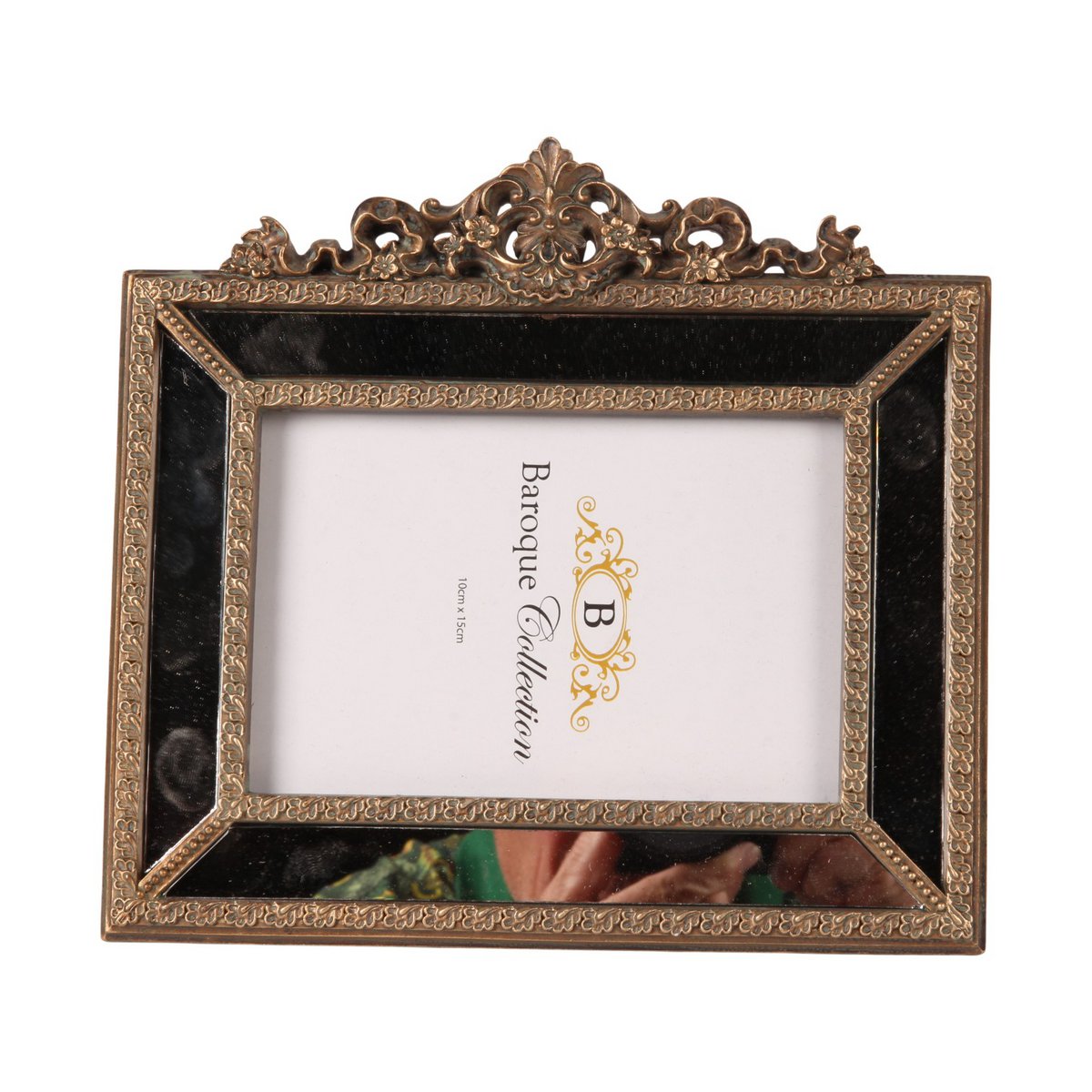 Vintage képkeret 10 × 15 cm – arany