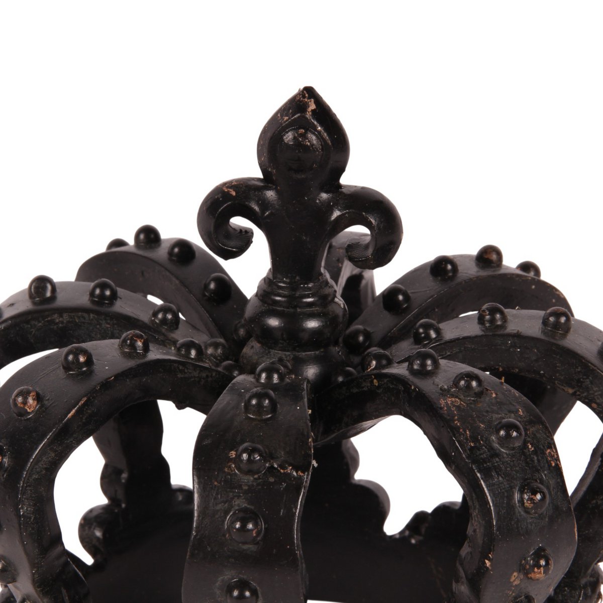Dekor korona 13,2 cm – fekete