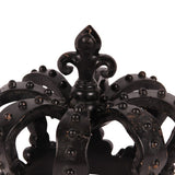 Dekor korona 13,2 cm – fekete