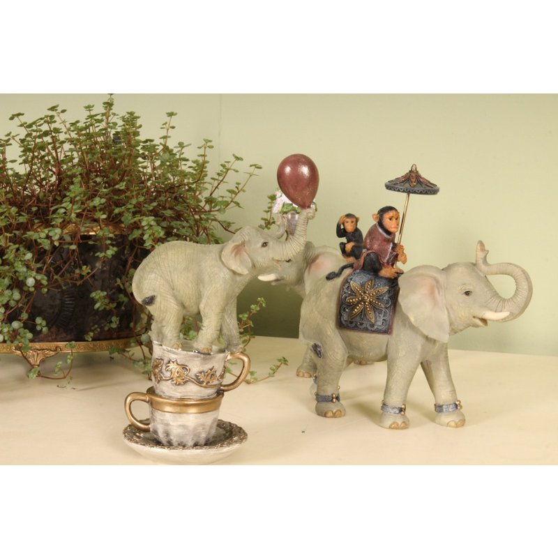 Dekor figura elefánt 20 cm