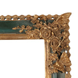 Vintage képkeret 13 × 18 cm – zöld