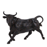Dekor figura bika 20 cm – barna