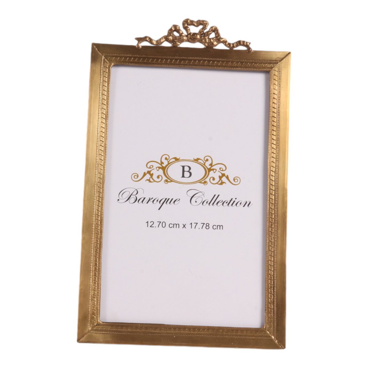 Vintage képkeret 13 × 18 cm – ovális, arany