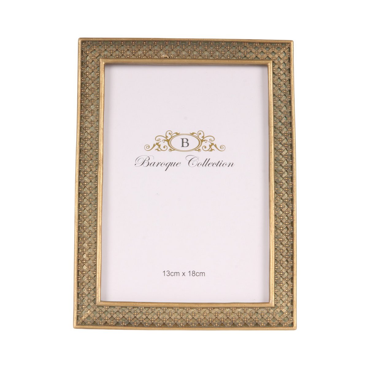 Vintage képkeret 13 × 18 cm – arany