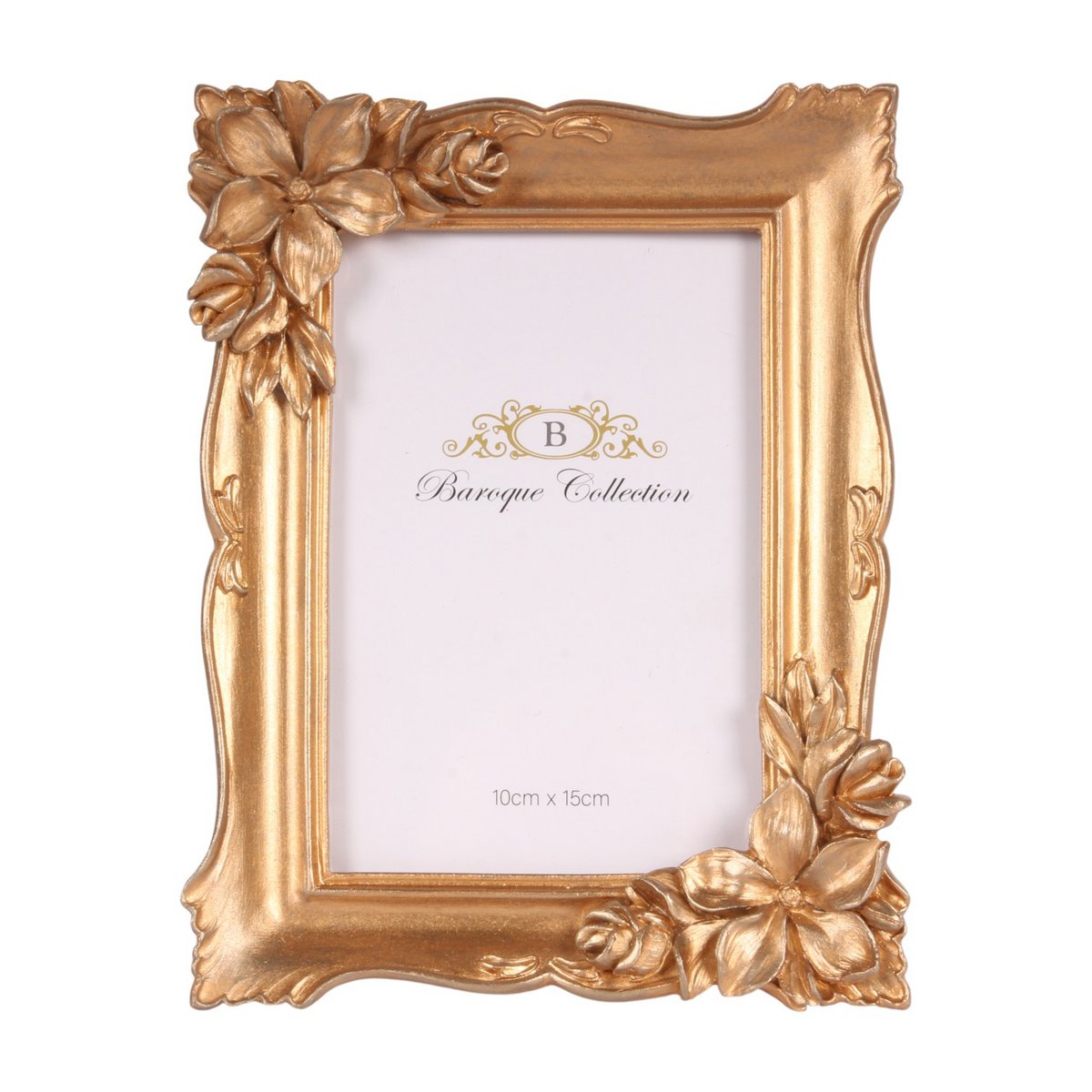 Vintage képkeret 10 × 15 cm – arany