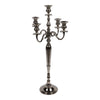 Vintage gyertyatartó 104 cm – 5 ágú, ezüst