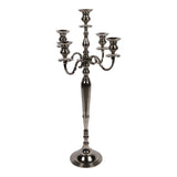 Vintage gyertyatartó 104 cm – 5 ágú, ezüst