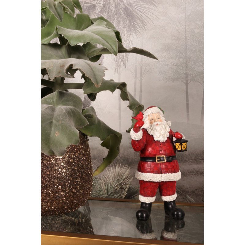 Dekor figura Mikulás 31 cm