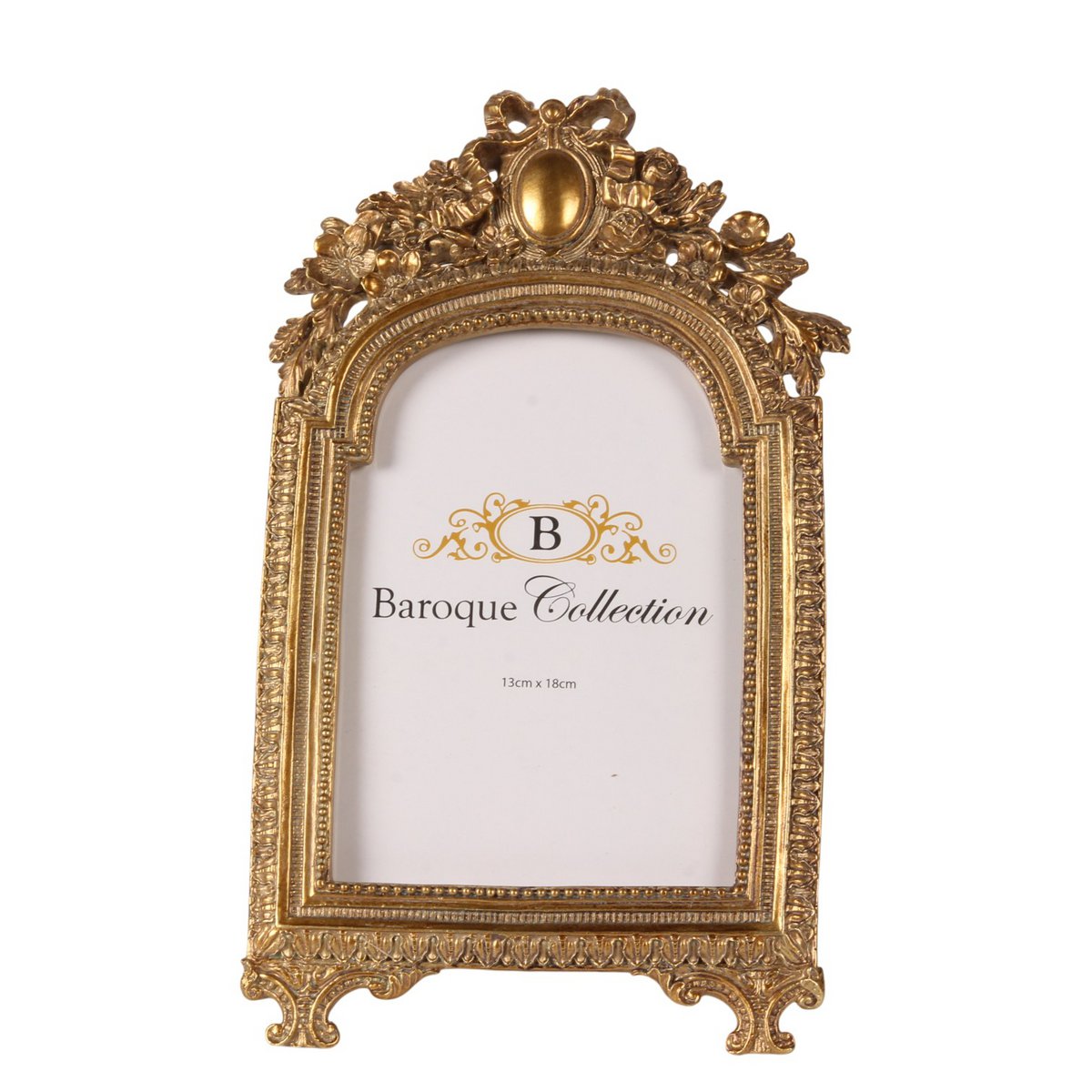 Vintage képkeret 13 × 18 cm – arany