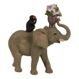 Dekor figura elefánt 18 cm