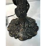Tiffany asztali lámpa 40 cm – Rosy, többszínű